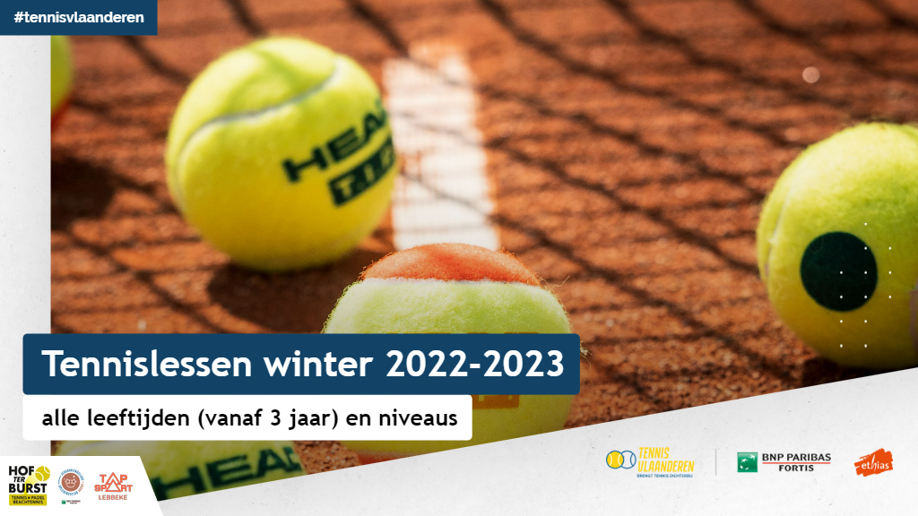 Tennislessen winter 2022-2023