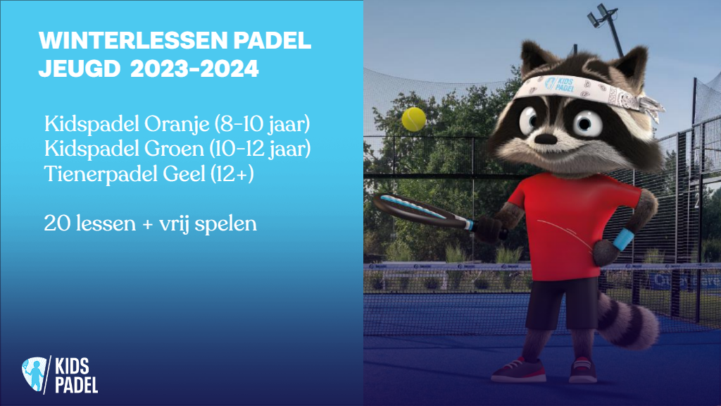 Winterlessen Padel – Jeugd 2023-2024
